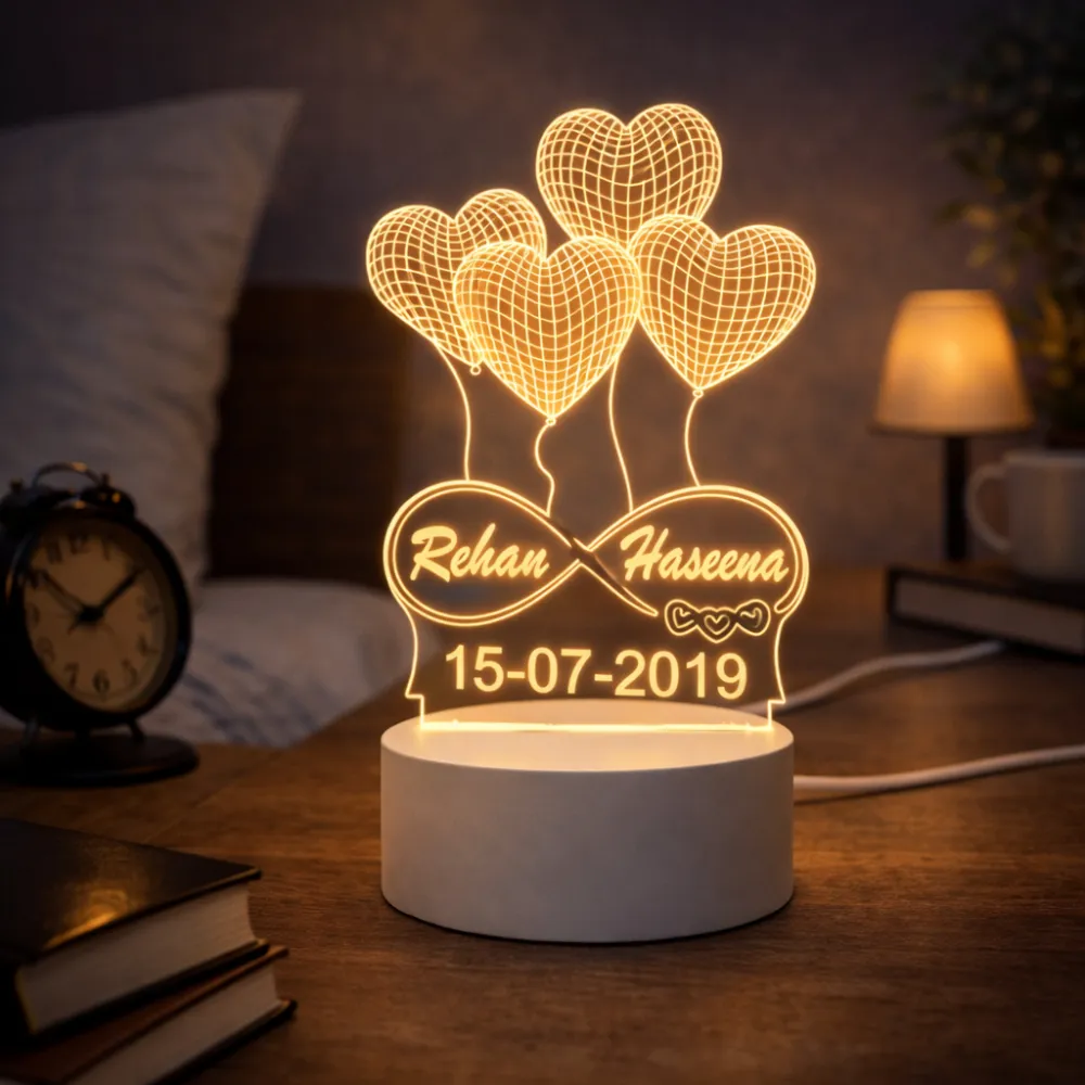 Ballon Heart Couple