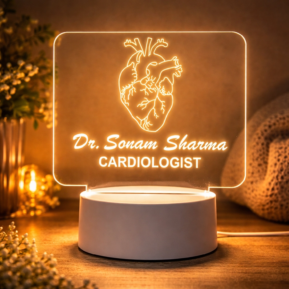 Dr. Heart Icon lamp