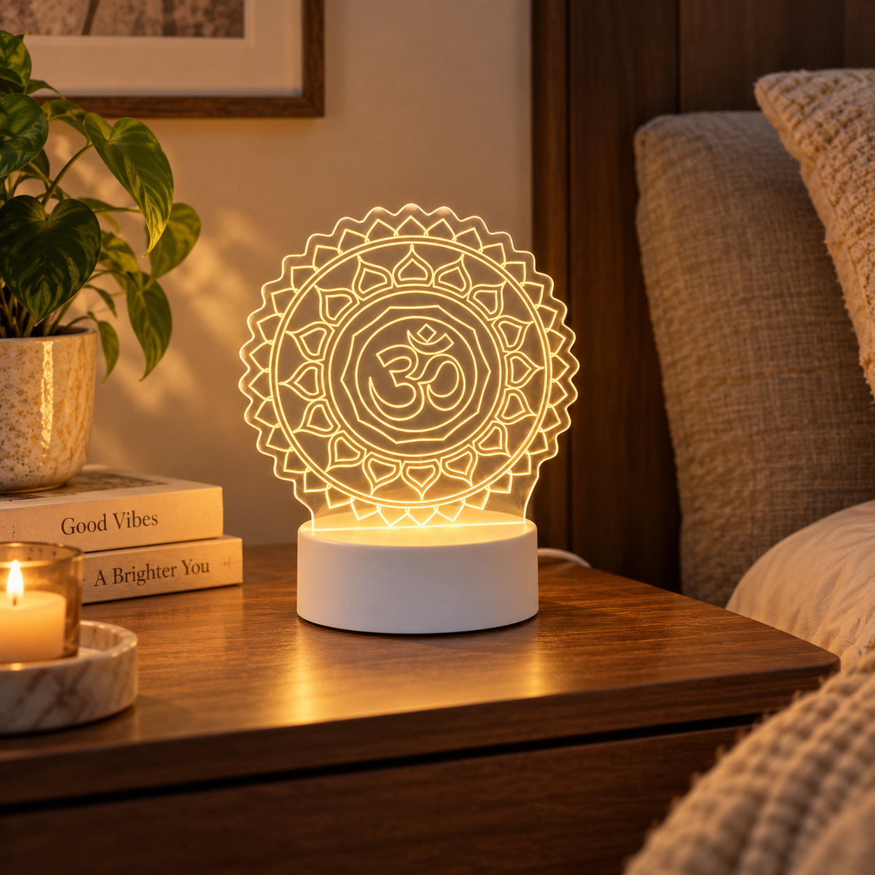 Om lamp